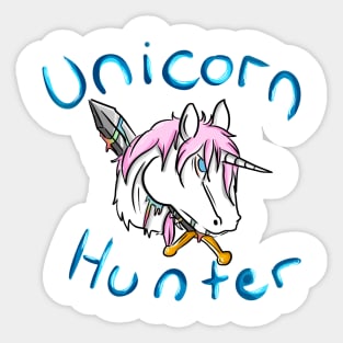 Unicorn Hunter Sticker